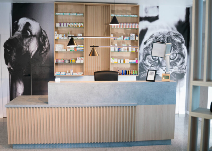 Recepția Clinicii Veterinare Vet For Pet București